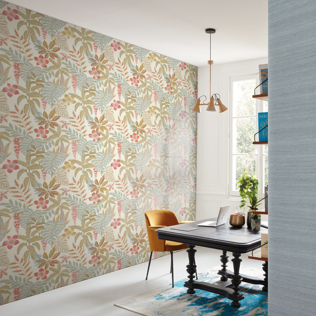 Floral Embossed Vinyl - 10013 44