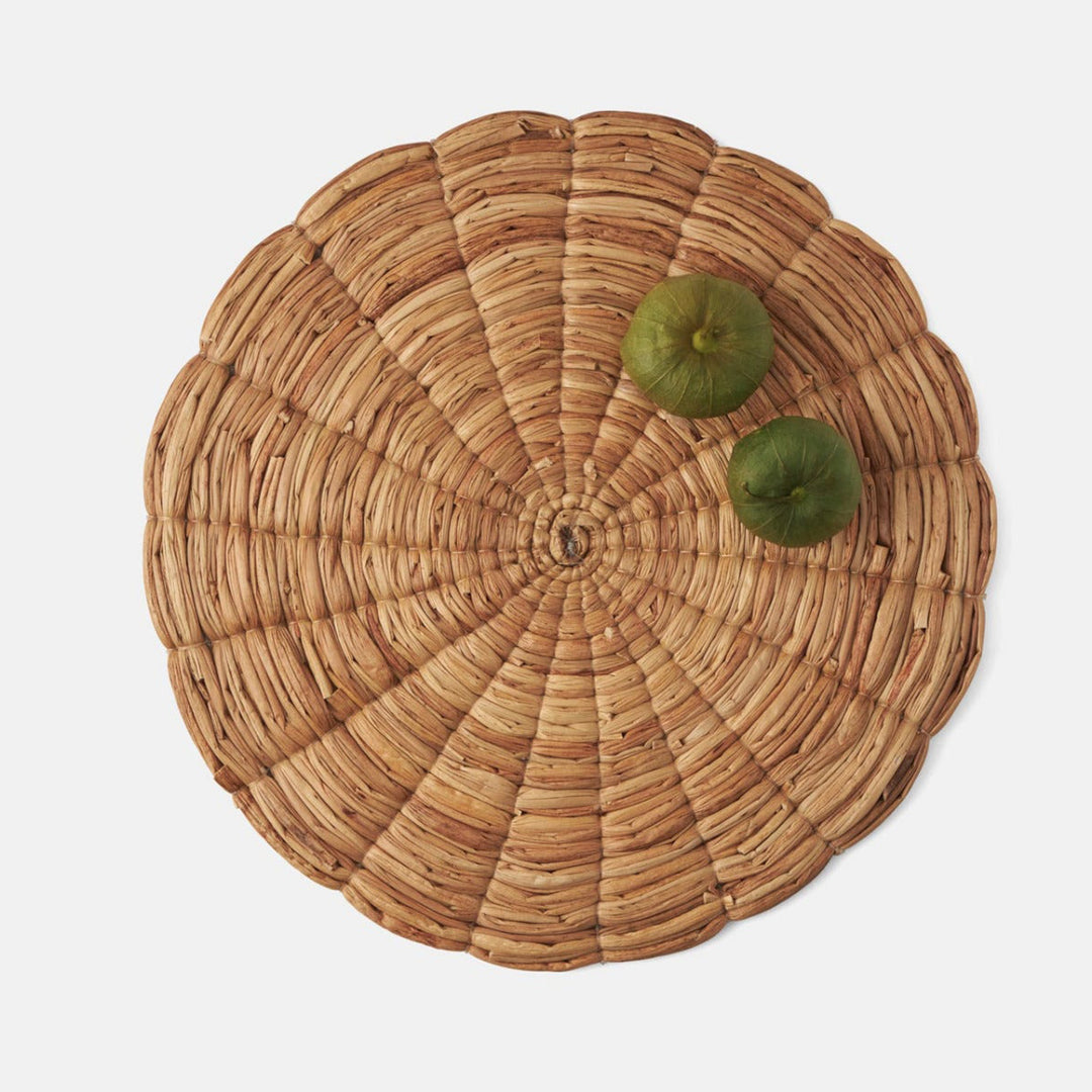 Round Woven Placemat Ajax by District Home