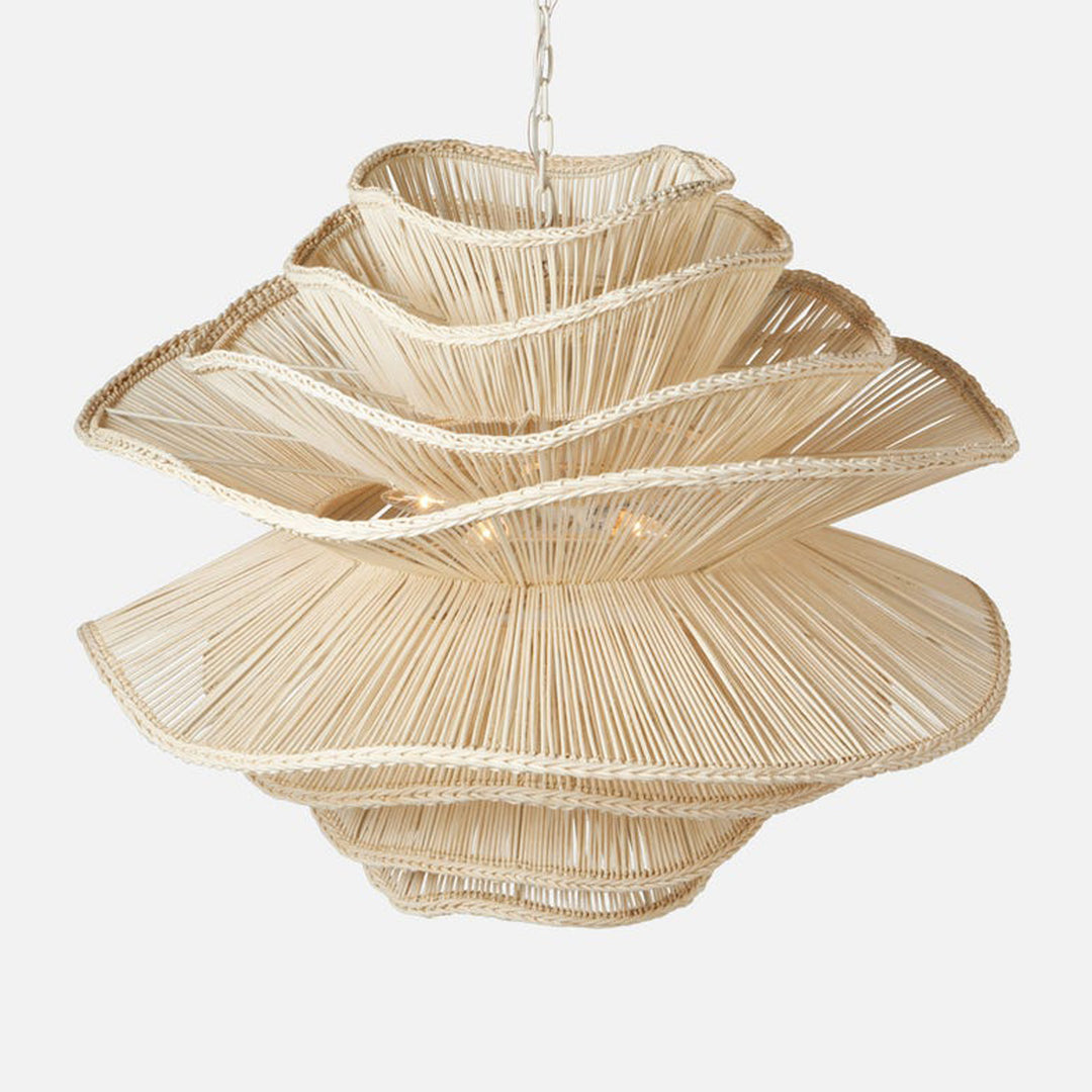 Rattan Chandelier Alondra District Home