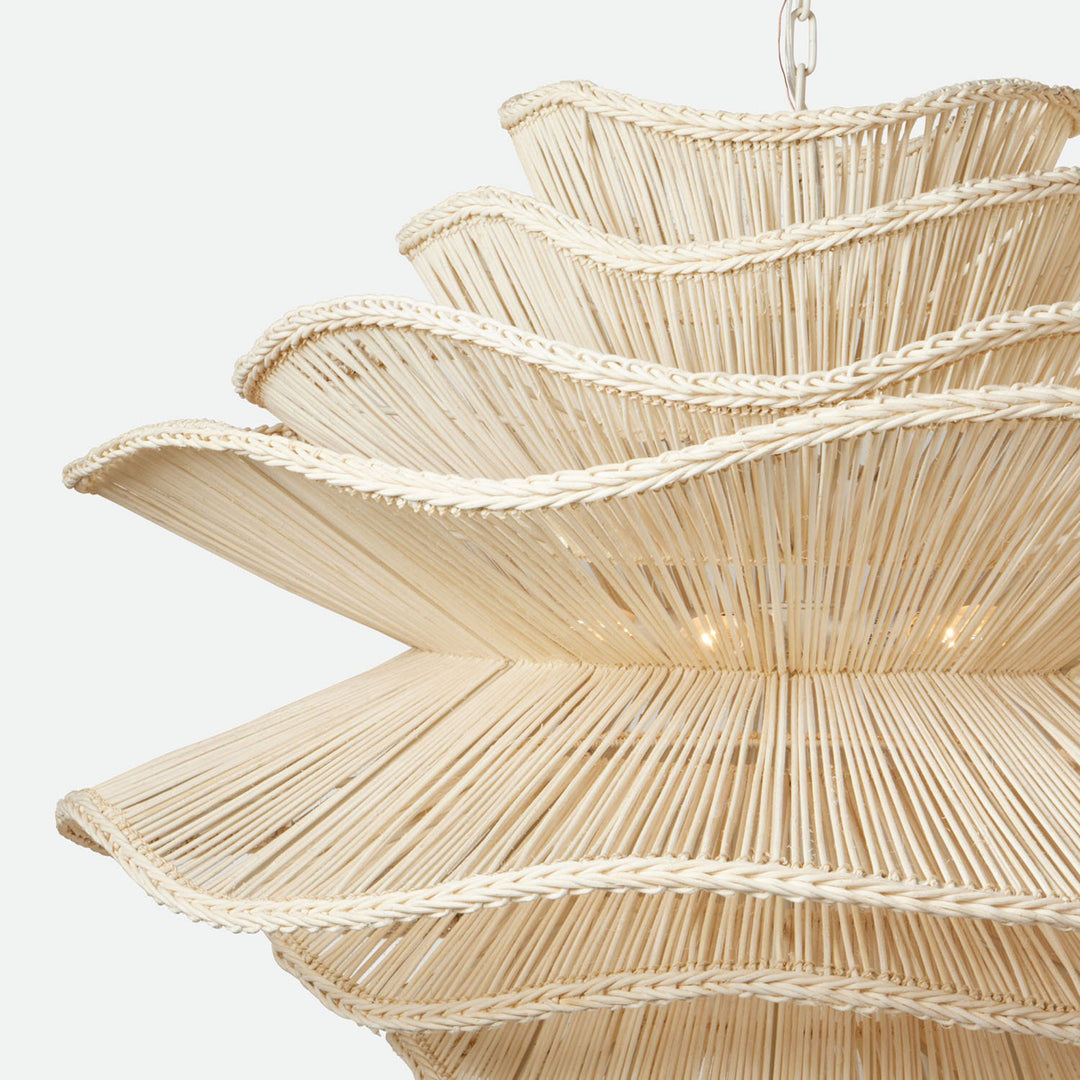 Rattan Chandelier Alondra District Home