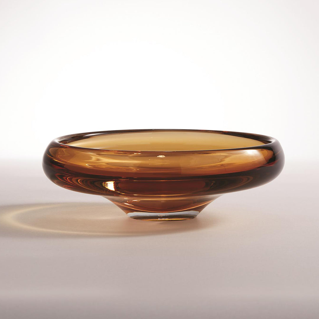 Amber Glass Bowl Astra by District Home