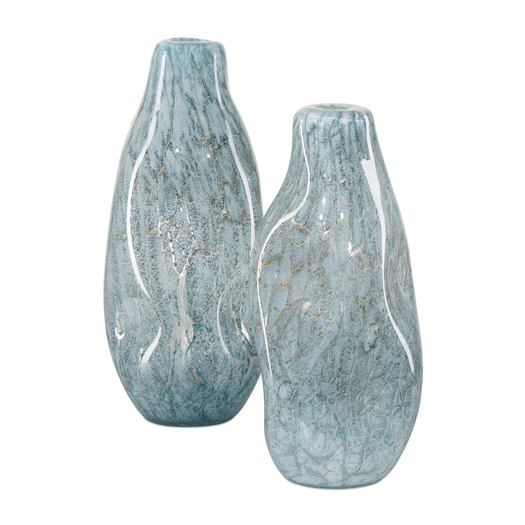 Glass Vase Crush L by District Home