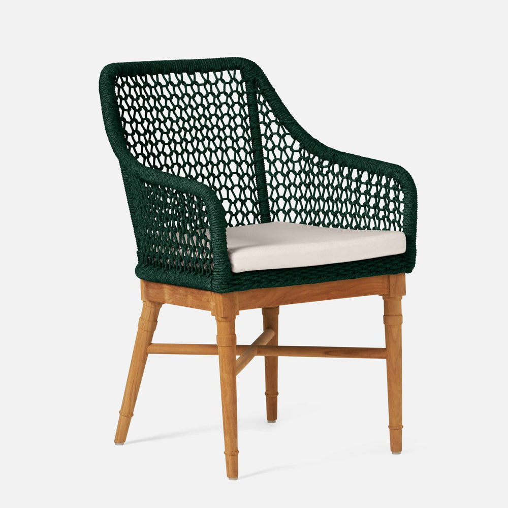 Outdoor Dining Chair Drift Grn by District Home