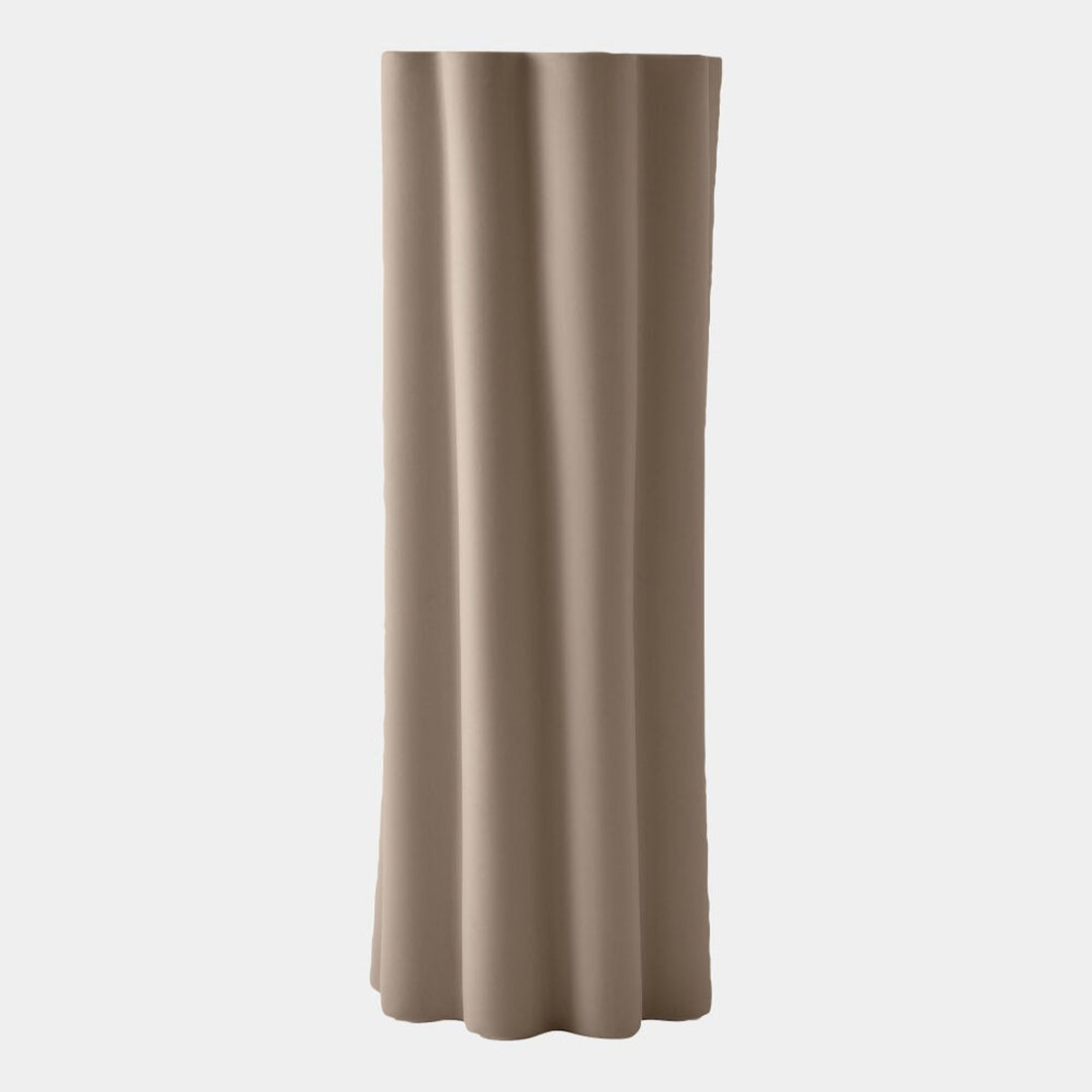 Mauve shade decorative vase on a white background. Eames LG Decorative Vase by District Home