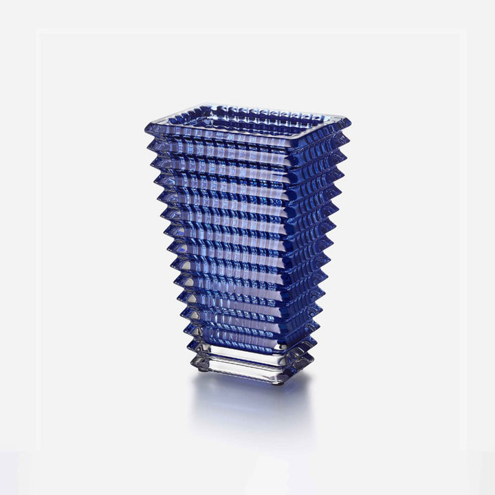 Baccarat Eye Vase Rectangular S Blue District Home