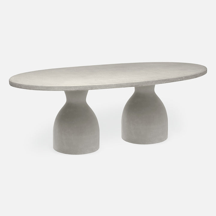 Outdoor Oval Dining Table Iman 96
