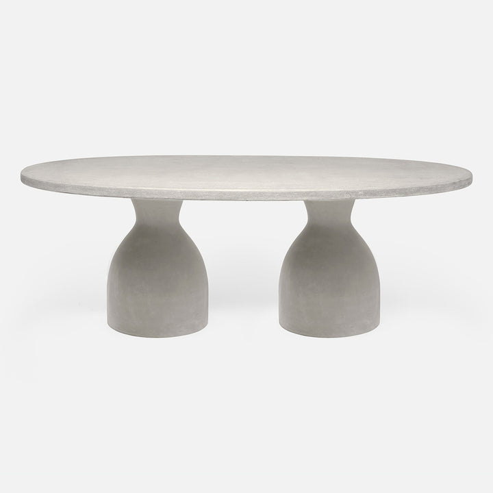Outdoor Oval Dining Table Iman 96
