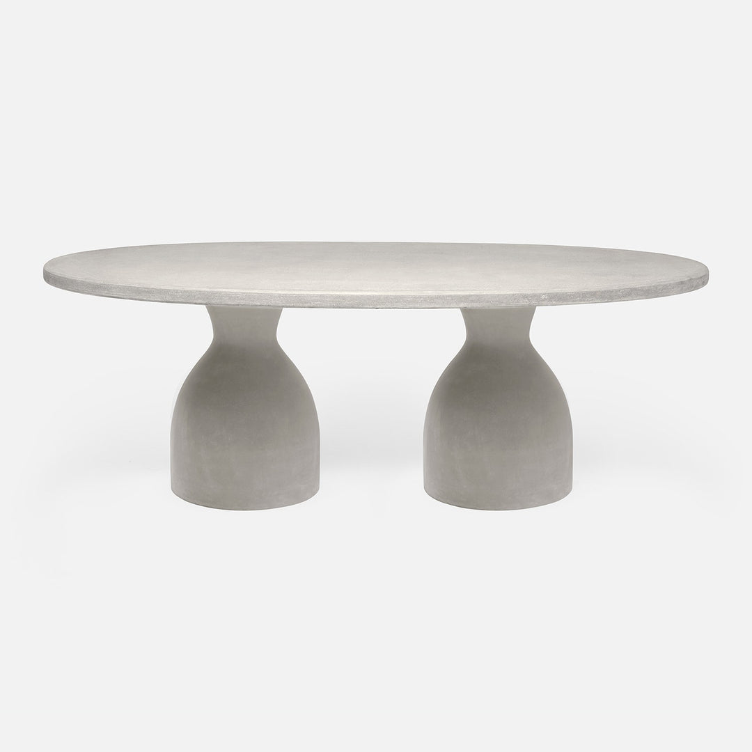 Outdoor Oval Dining Table Iman 84
