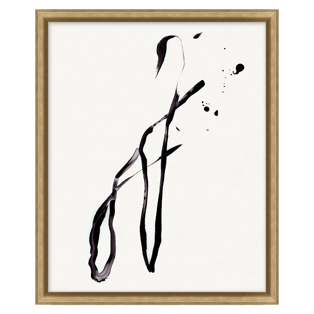 Abstract Ink Art Print Inkb1