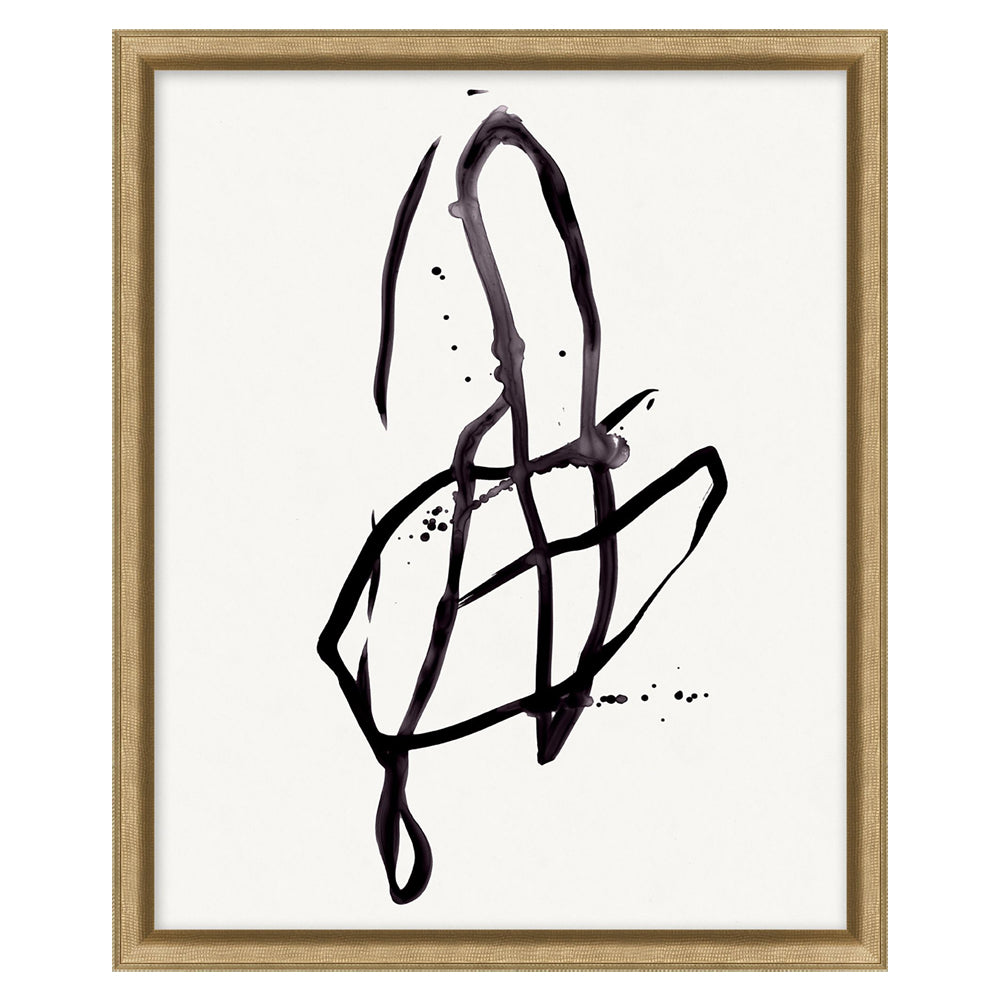 Abstract Ink Art Print Inkb6