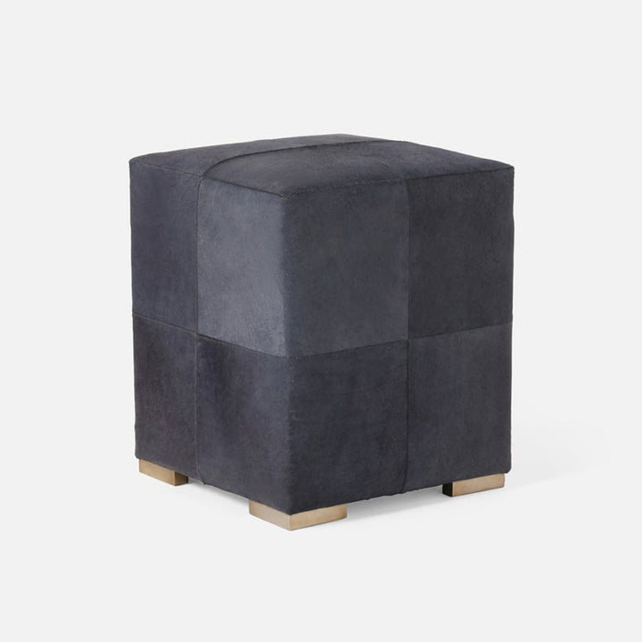 Hair on Hide Stool Kieran by District Home