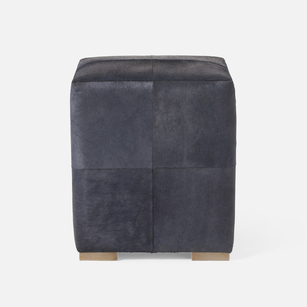 Hair on Hide Stool Kieran by District Home