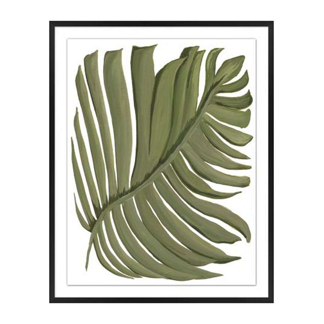 Framed Wall Art Series Leaf 1 by District Home