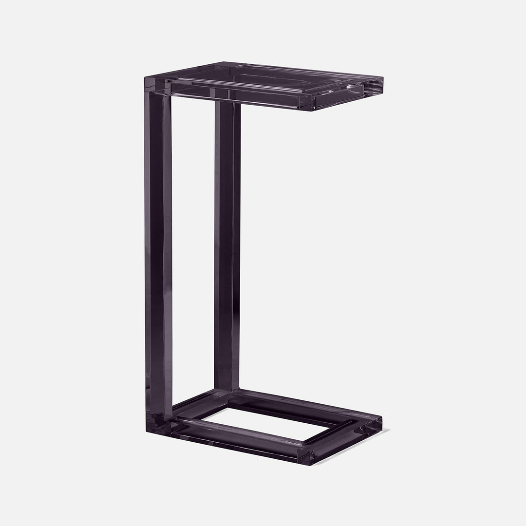 Black Acrylic Accent Table Logan by District Home