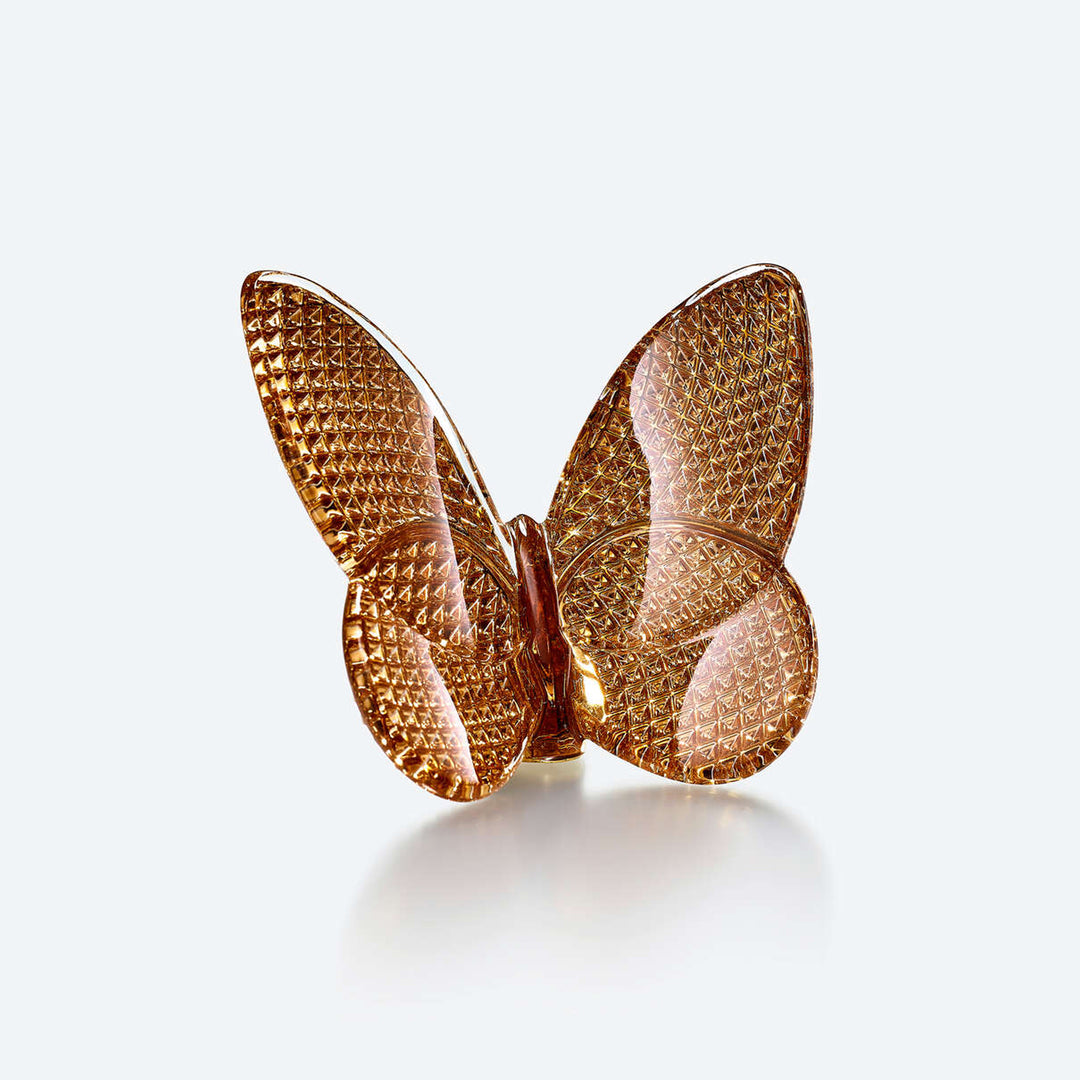 Baccarat Lucky Crystal Gold Butterfly - District Home