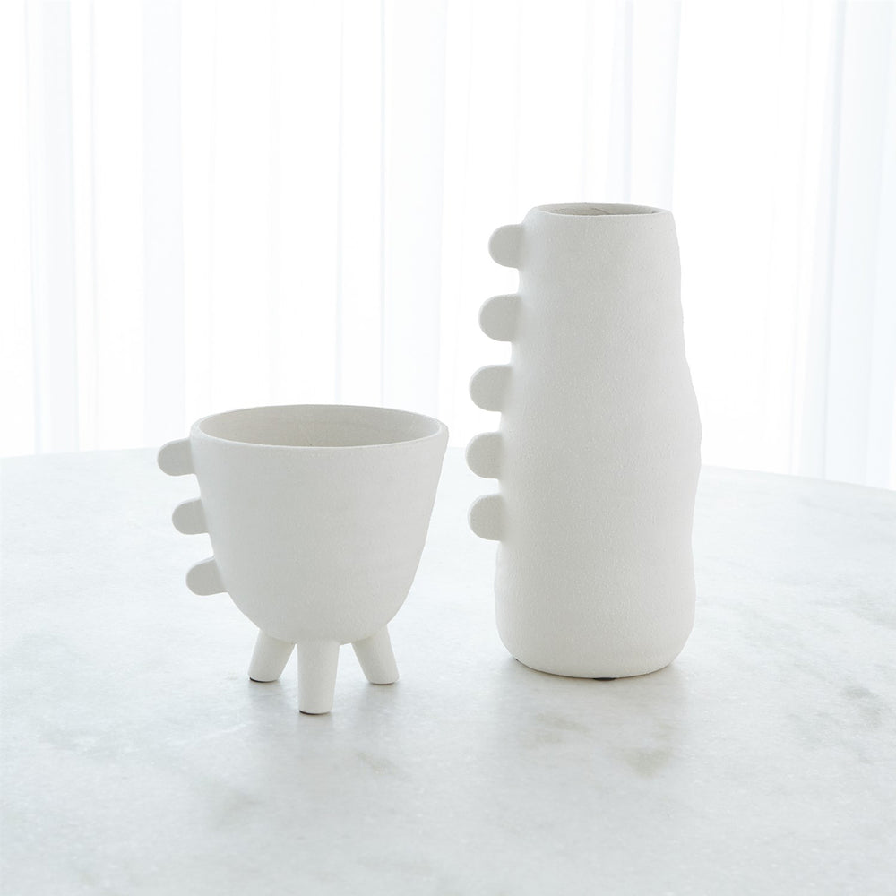 Porcelain Vase Lyle White LG by District Home