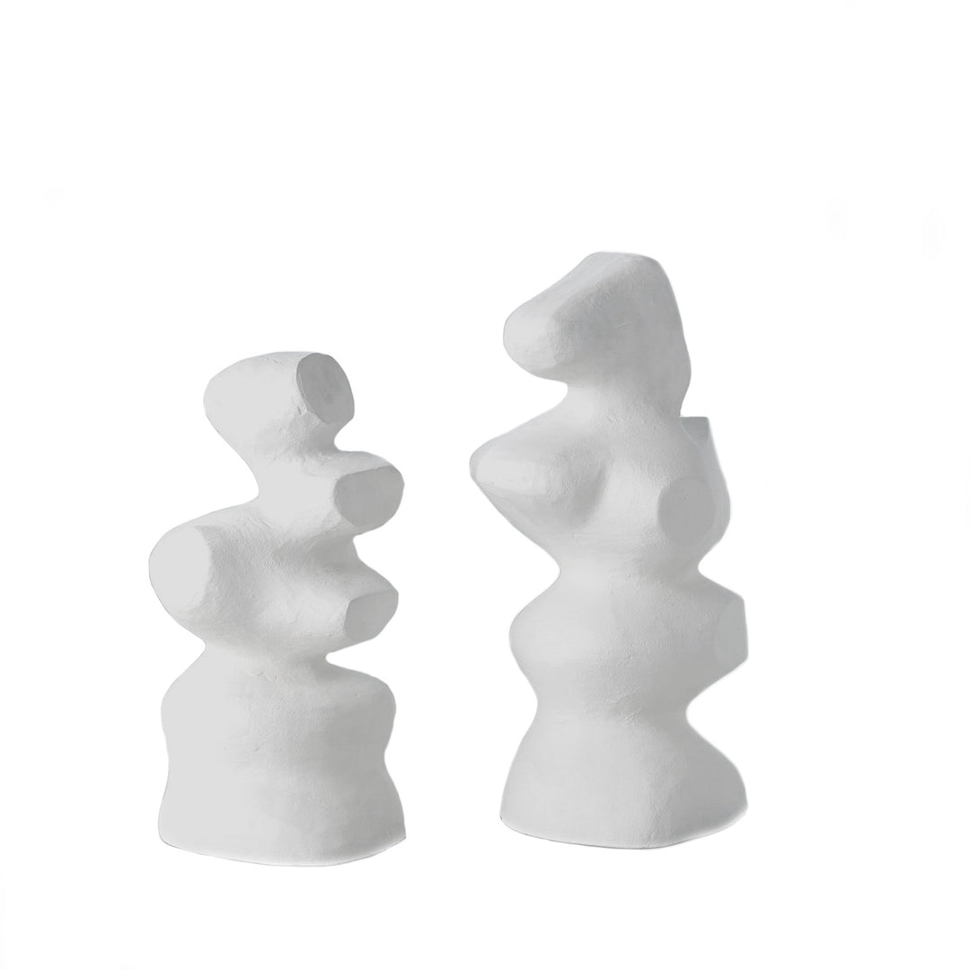 White Sculptures Myan Set