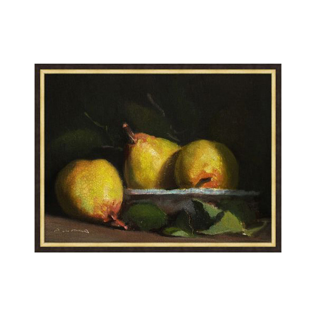 Traditional Framed Art Pears