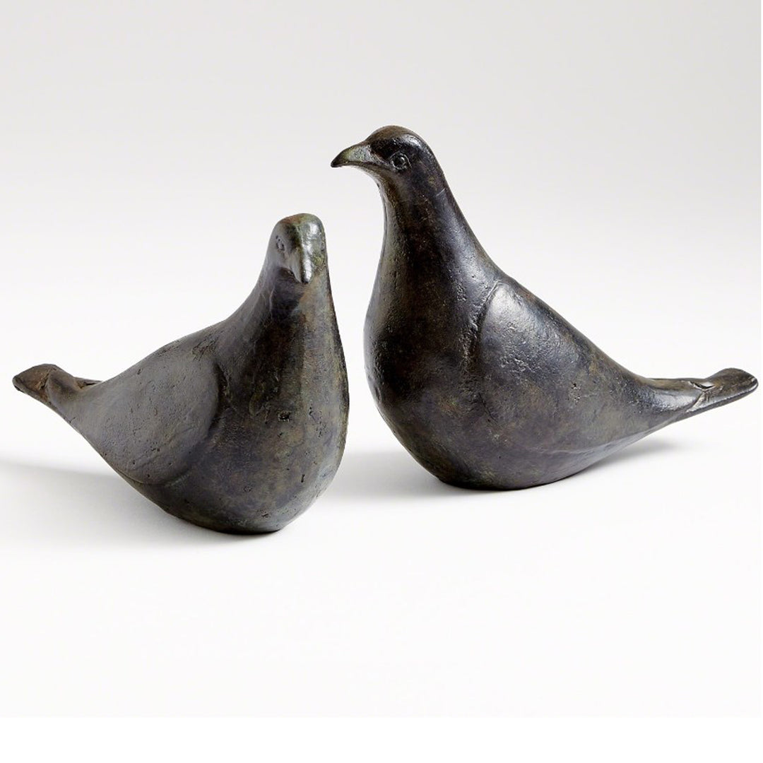 Bronze Doves Sculpture Pipit District Home