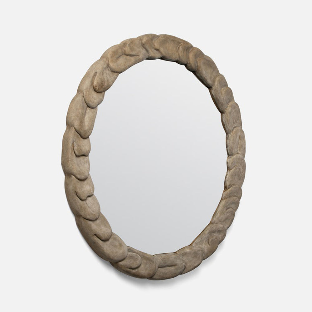 Outdoor Mirror Porter Gry by District Home
