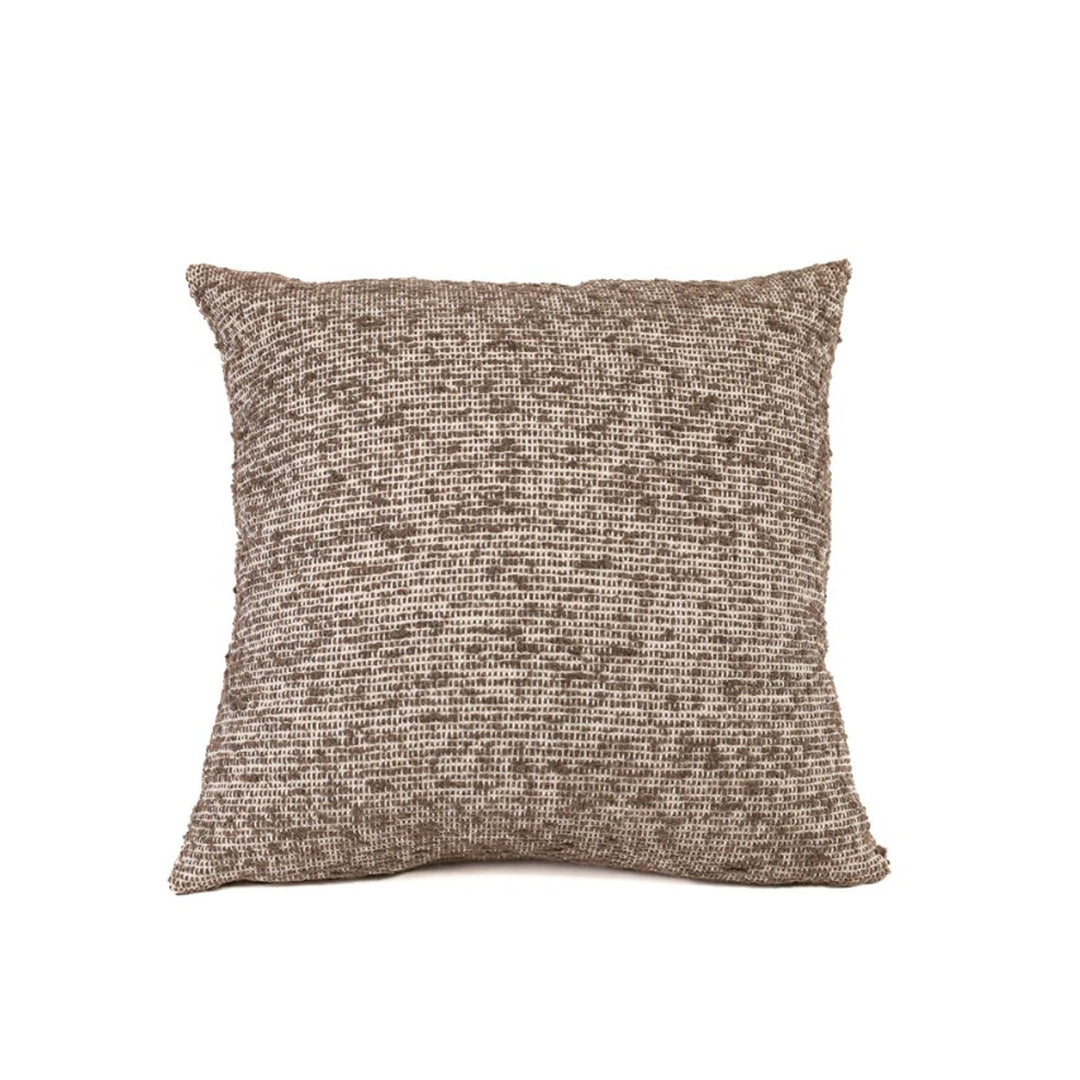 Powder MSQ Throw Pillow by District Home