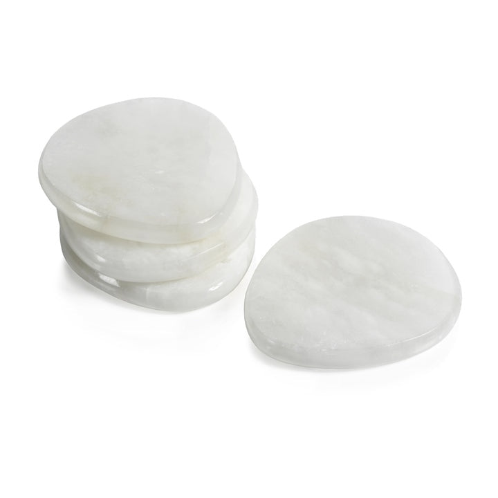 White coasters Coasters Selma District Home