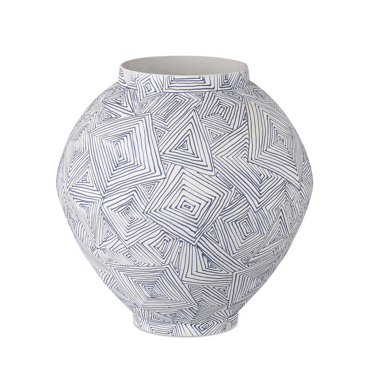 Porcelain Vase Zig S by District Home