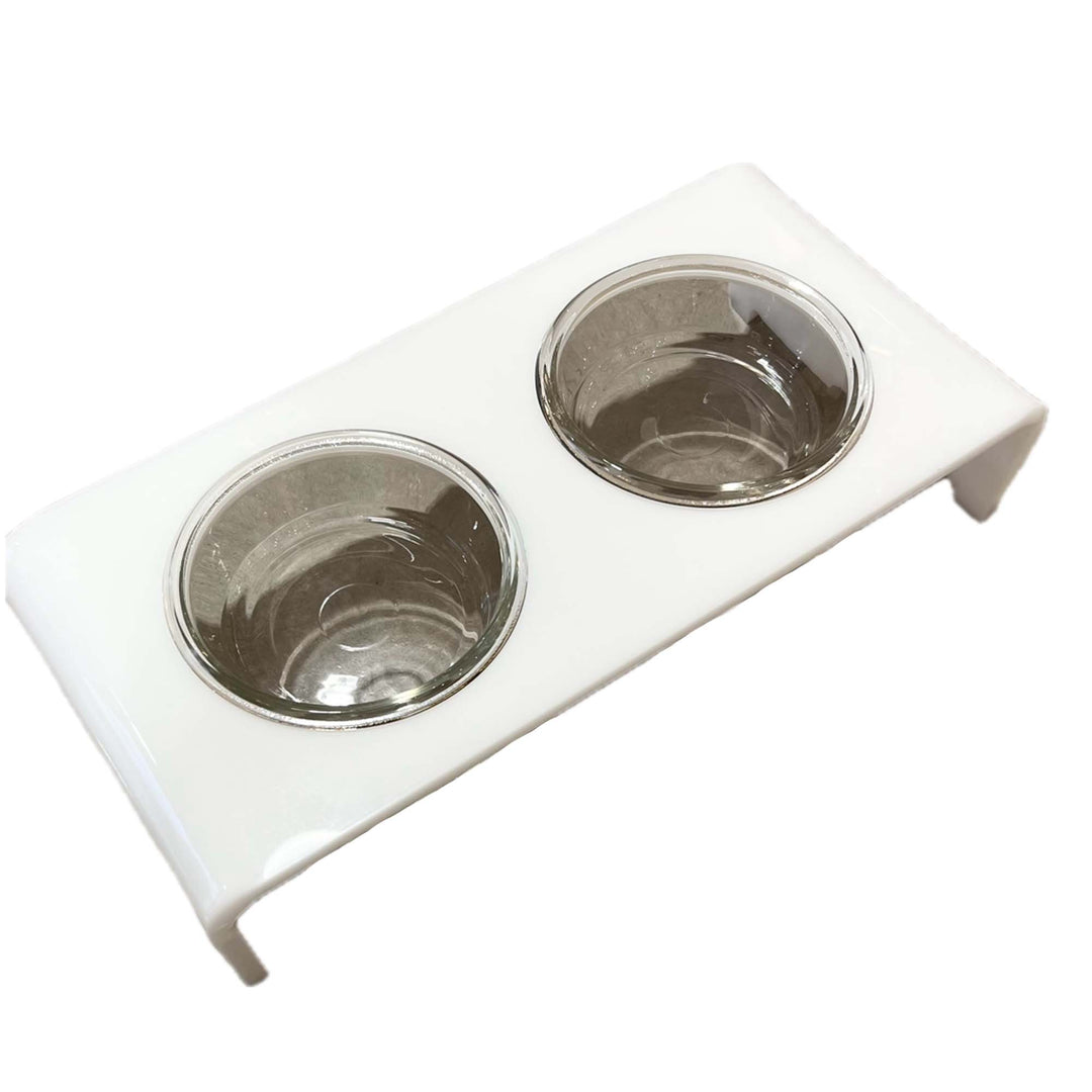Small Acrylic Dog Bowls W