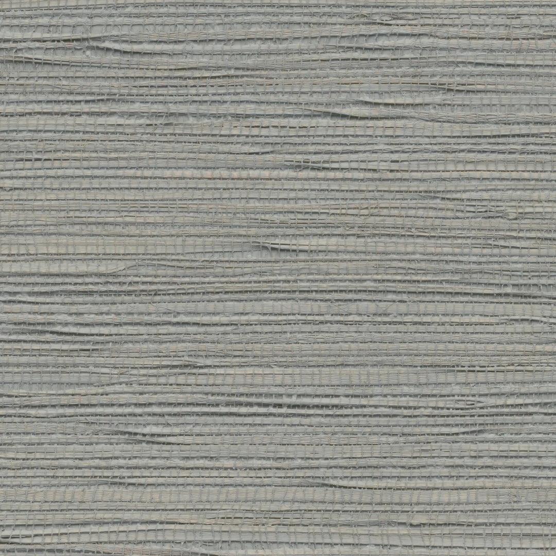 Grasscloth Textured Silver Grey - 2701 93
