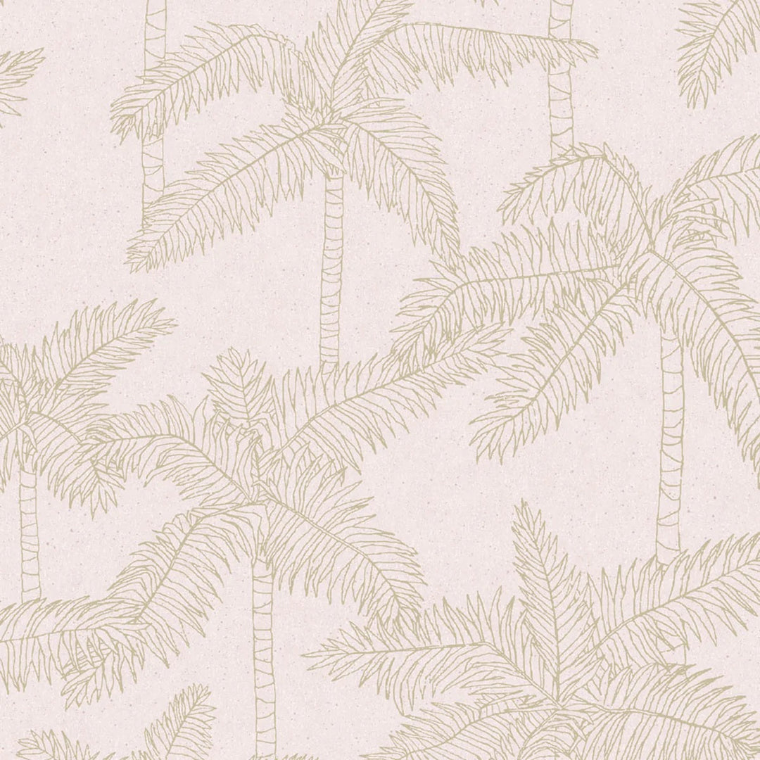 Breezy Pink Palms - 5356 42 by District Home