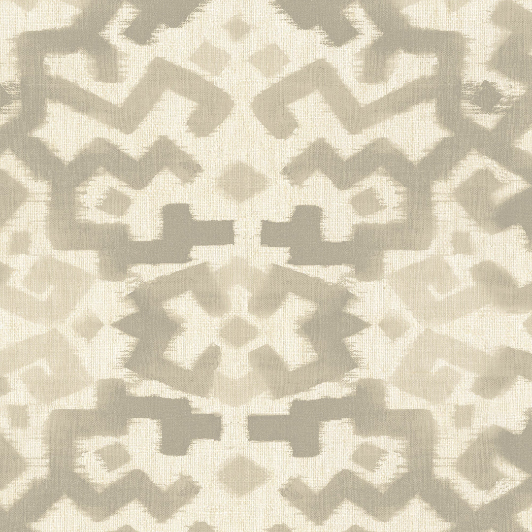 Primitive Abstract Taupe - 9215 34 by District Home