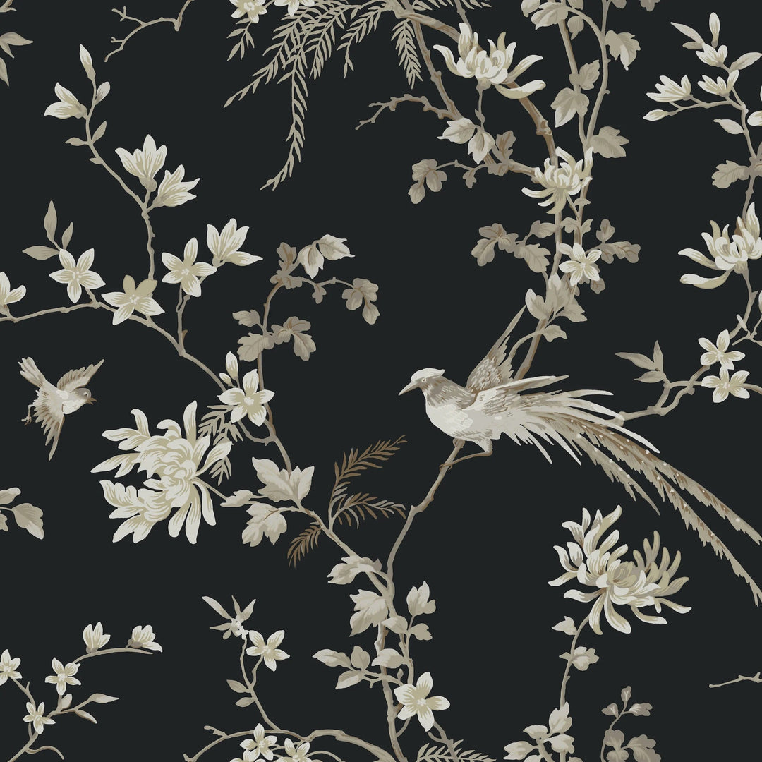 Bird And Blossom Chinoiserie - KT2173 by District Home 