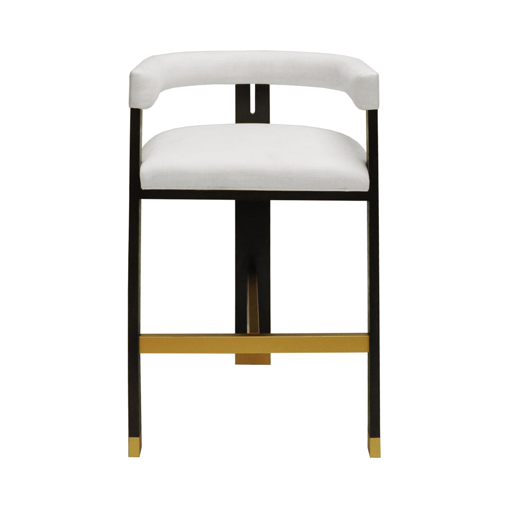 Upholstered Curve Barstool Calum by District Home