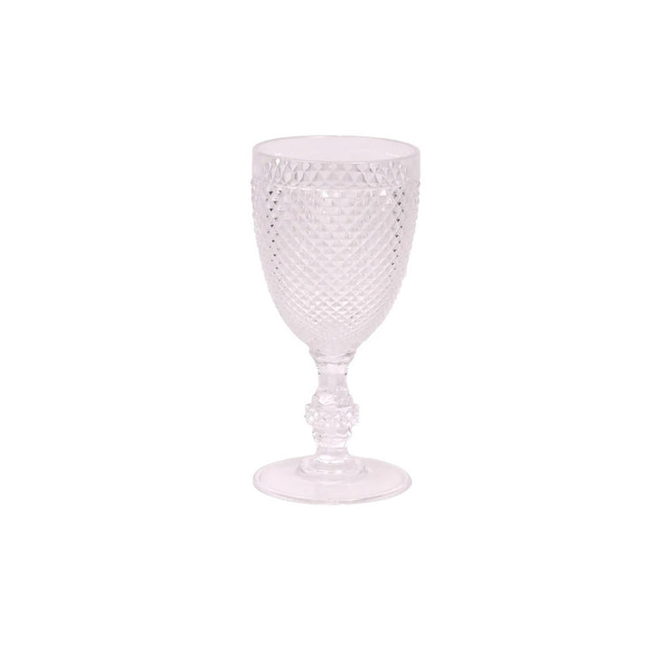 Textured Wine Glass Creed