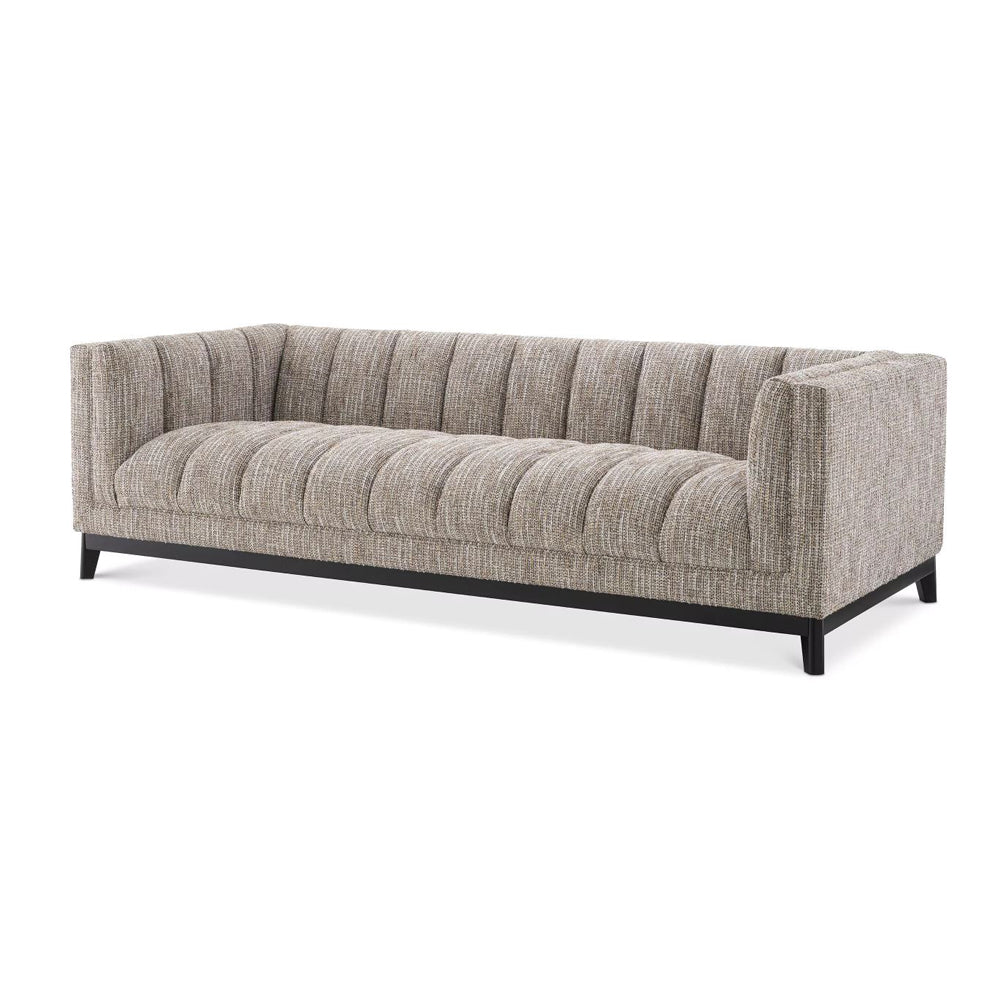 Woven Channeled Sofa Daco by District Home