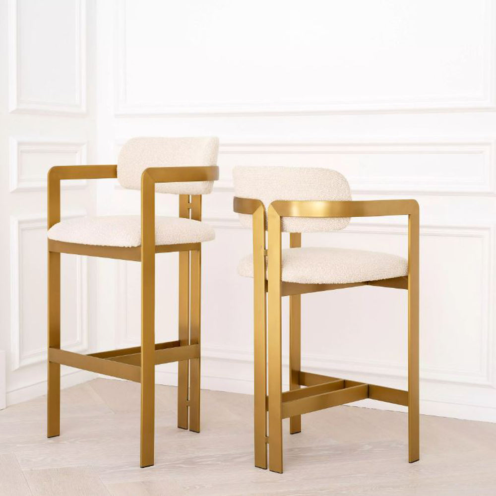 Upholstered Counter Stool Damir WH