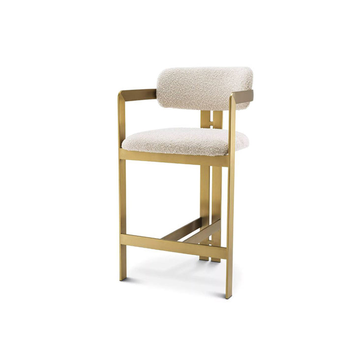 Upholstered Counter Stool Damir WH by District Home