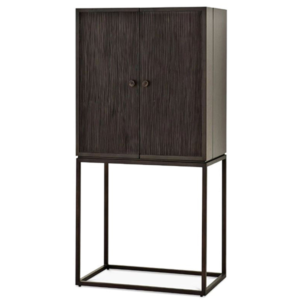 Mahogany Wine Cabinet Daniel by District Home