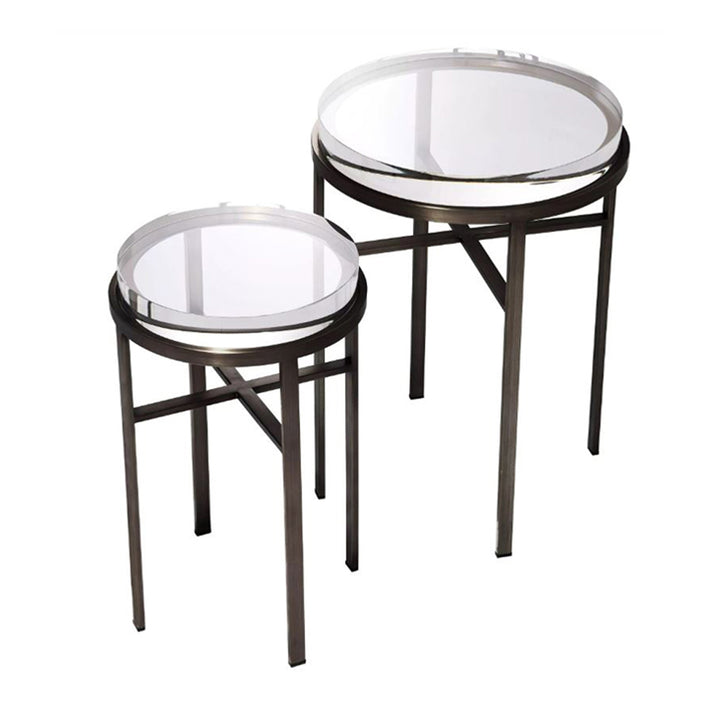 Side Table Set Hade BK by District Home