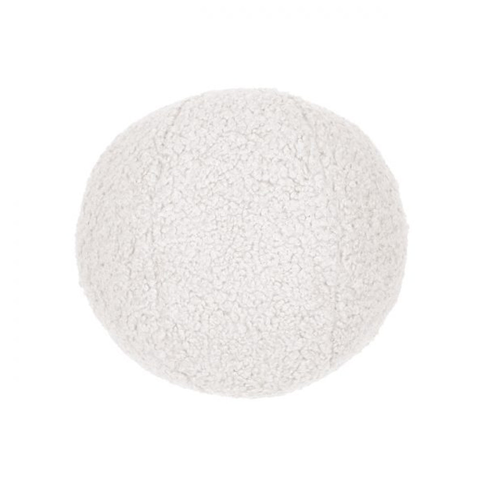 Round Boucle Pillow Iris 10" by District Home