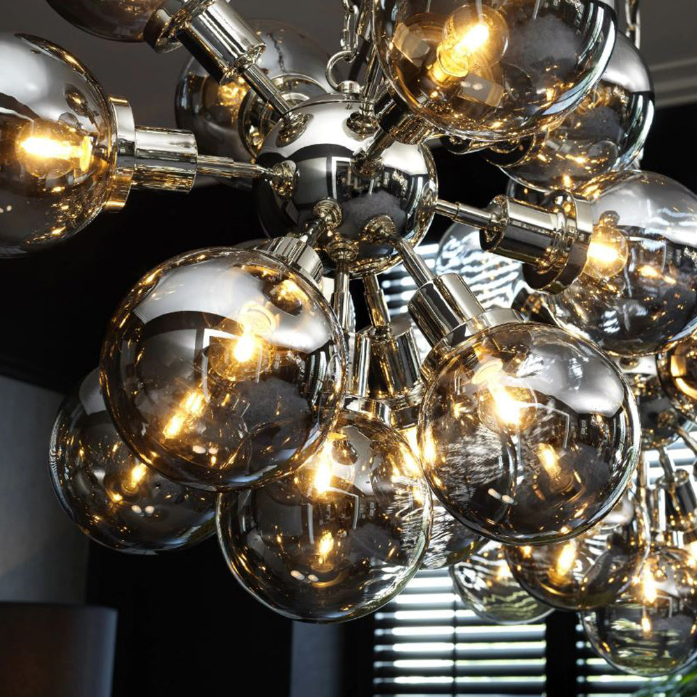 Chandelier Lelan BLK by District Home