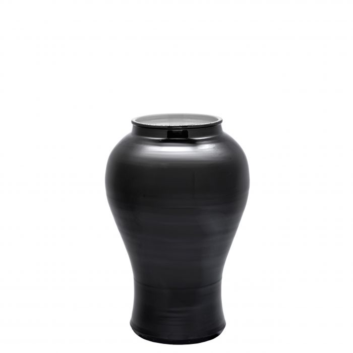 Black Dragon Vase Len Sm