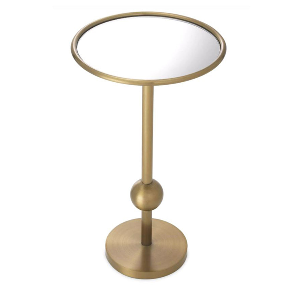 Brass Side Table Noelle by District Home