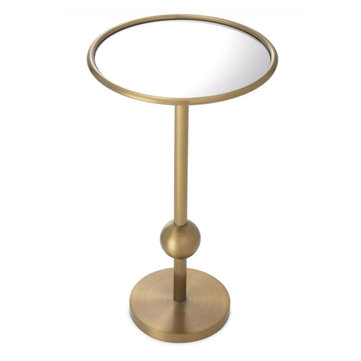 Brass Side Table Noelle by District Home