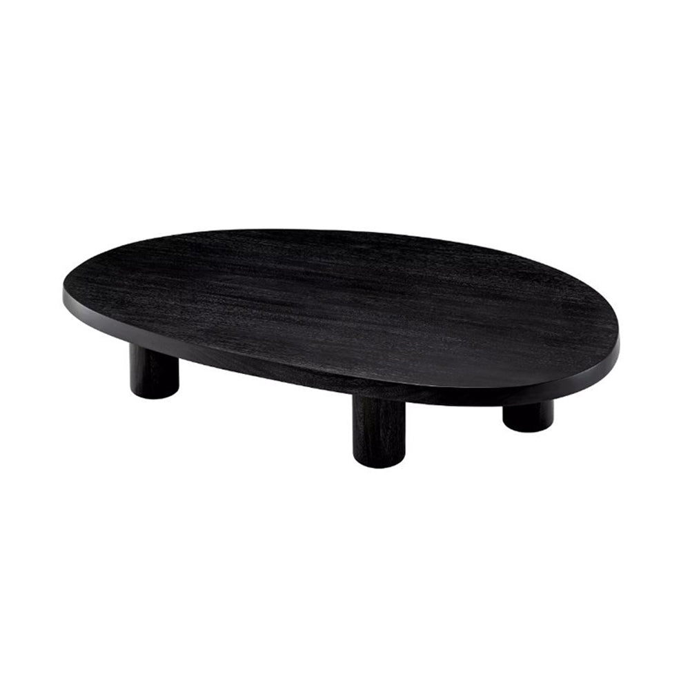 Black Oblong Coffee Table Palta by District Home