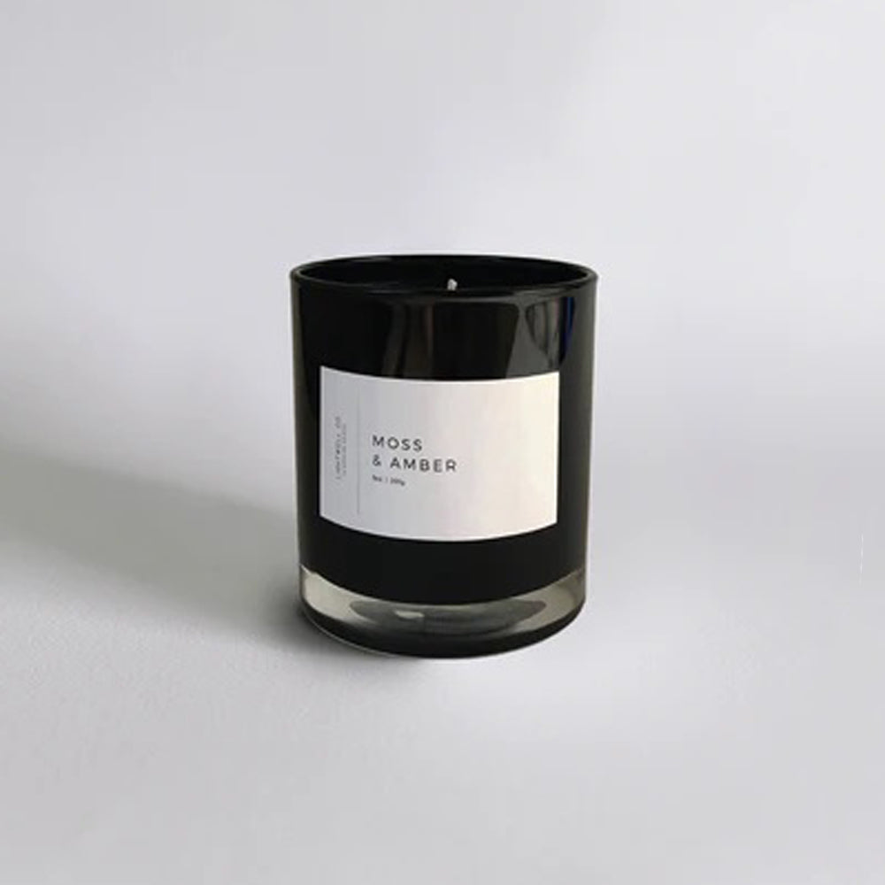Moss & Amber Candle Parker by District Home