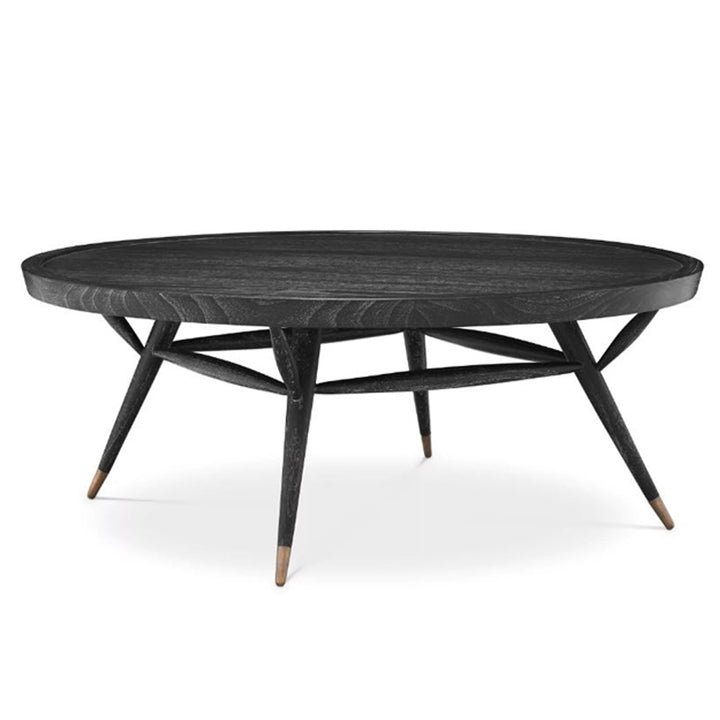 Round Wood Coffee Table Philip