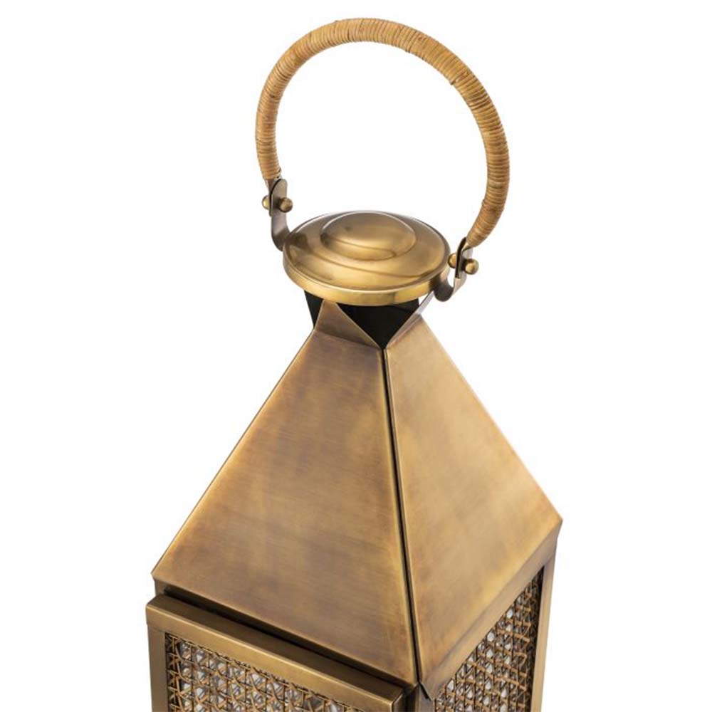 Brass Candle Lantern Rizzo T