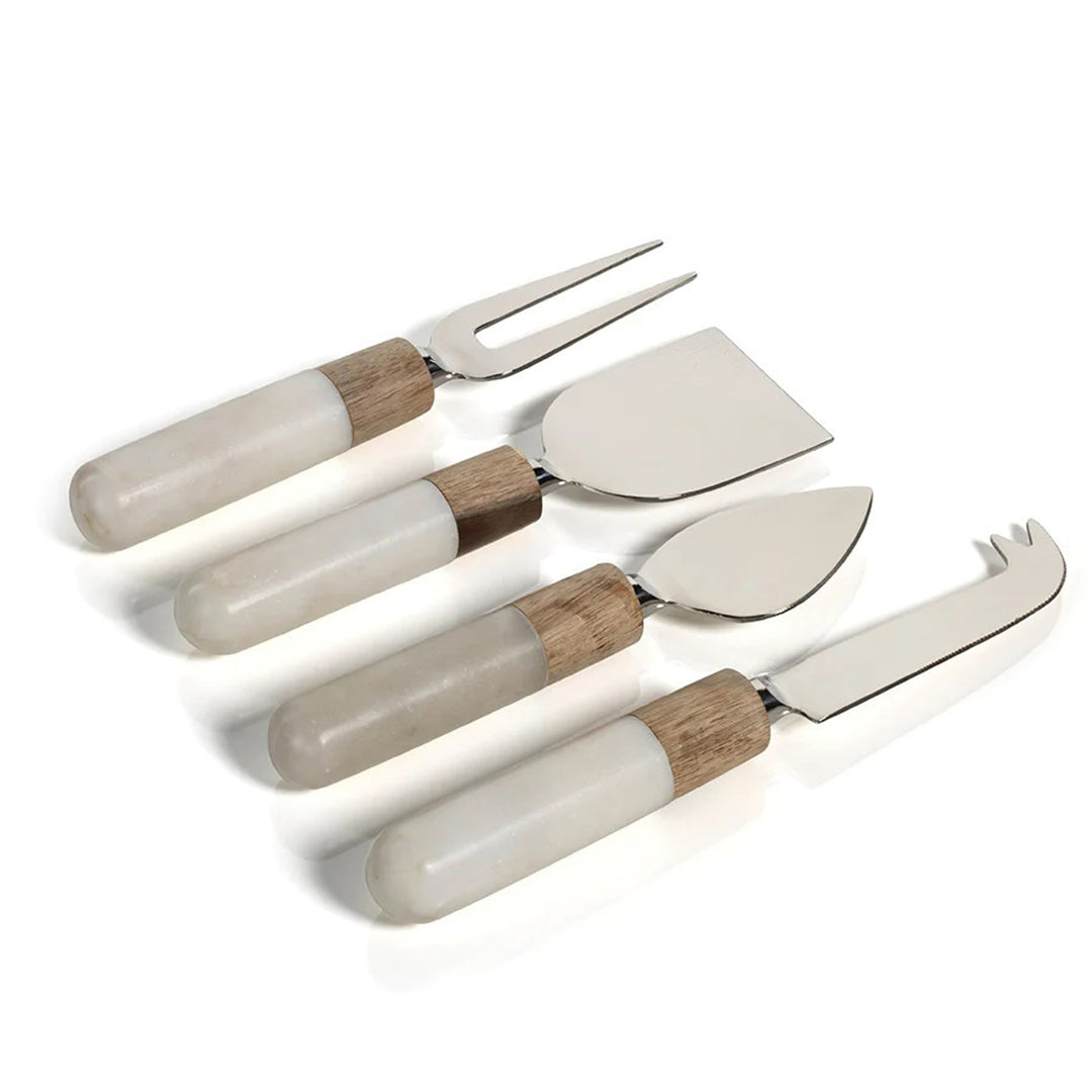 Set of 4 Cheese Tool Set  Rye by District Home