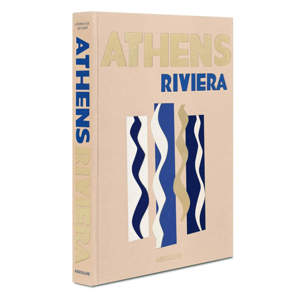 Athens Riviera Hardcover Book
